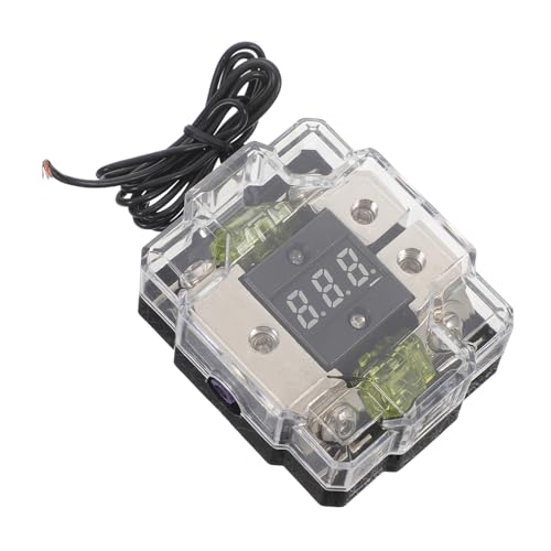 HOLIDYOYO Auto Audio Sicherungshalter mit Digitalanzeige Sicherungsblock für Kompatibel mit Verschiedenen Audiosystemen Langlebige Materialien Multifunktionales Design HOLIDYOYO Auto Audio Sicherungshalter mit Digitalanzeige Sicherungsblock für Kompatibel mit Verschiedenen Audiosystemen Langlebige Materialien Multifunktionales Design von HOLIDYOYO