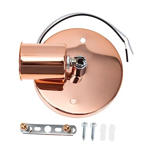 HOLIDYOYO Drehbarer Lampenhalter Hitzebeständigem Keramikmaterial Für DIY Wandleuchten Und Pendelleuchten Retro Design Einfach Zu Installieren Kompatibel von HOLIDYOYO