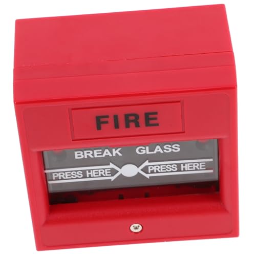 HOLIDYOYO Feueralarmknopf Für Glasbruch Sicherheits Alarmknopf Mit Kompakter Notfallfunktion Robuste Konstruktion Für Zuverlässige Nutzung Sicherheitsanwendungen HOLIDYOYO Feueralarmknopf Für Glasbruch Sicherheits Alarmknopf Mit Kompakter Notfallfunktion Robuste Konstruktion Für Zuverlässige Nutzung Sicherheitsanwendungen von HOLIDYOYO