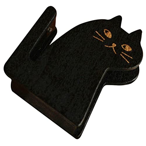 HOLIDYOYO Katzenförmiger Klebebandspender Holz Süßer Desktop Tape Cutter Für Zuhause Und Praktisch Mit Abgerundeten Kanten Für Sicheren Gebrauch von HOLIDYOYO
