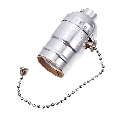 HOLIDYOYO Lampenfassung Im Retro Aluminium Einfach Zu Installieren Für Standard Glühlampen Und Langlebig Für DIY Decken Und Wandlampen von HOLIDYOYO