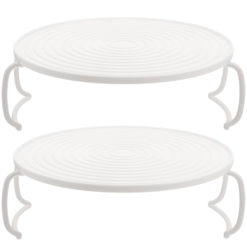 HOLIDYOYO Mikrowellen-Tellerstapler 2 Stück Kunststoff Mikrowellenherd Regal Heizung Geschichtet Dampfgarer Kochtablett Rack Faltbar Lebensmitteltablett Küchenwerkzeug Weiß HOLIDYOYO Mikrowellen-Tellerstapler 2 Stück Kunststoff Mikrowellenherd Regal Heizung Geschichtet Dampfgarer Kochtablett Rack Faltbar Lebensmitteltablett Küchenwerkzeug Weiß von HOLIDYOYO