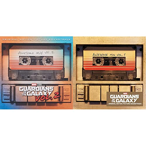 Guardians of the Galaxy: Awesome Mix Vol.1 [Vinyl LP] & Guardians of the Galaxy Vol. 2: Awesome Mix Vol. 2 [Vinyl LP] von HOLLYWOOD RECORDS