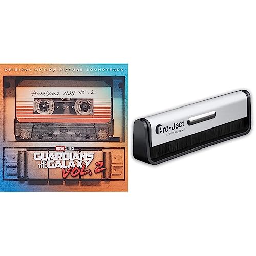 Guardians of the Galaxy Vol. 2: Awesome Mix Vol. 2 [Vinyl LP] & Pro-Ject Kohlefaser-Reinigungsbürste Brush it für Schallplatten von HOLLYWOOD RECORDS