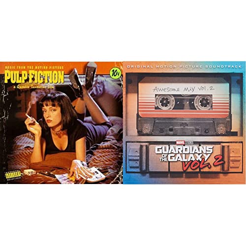Guardians of the Galaxy Vol. 2: Awesome Mix Vol. 2 [Vinyl LP] & Pulp Fiction (Back-To-Black-Serie) [Vinyl LP] von HOLLYWOOD RECORDS