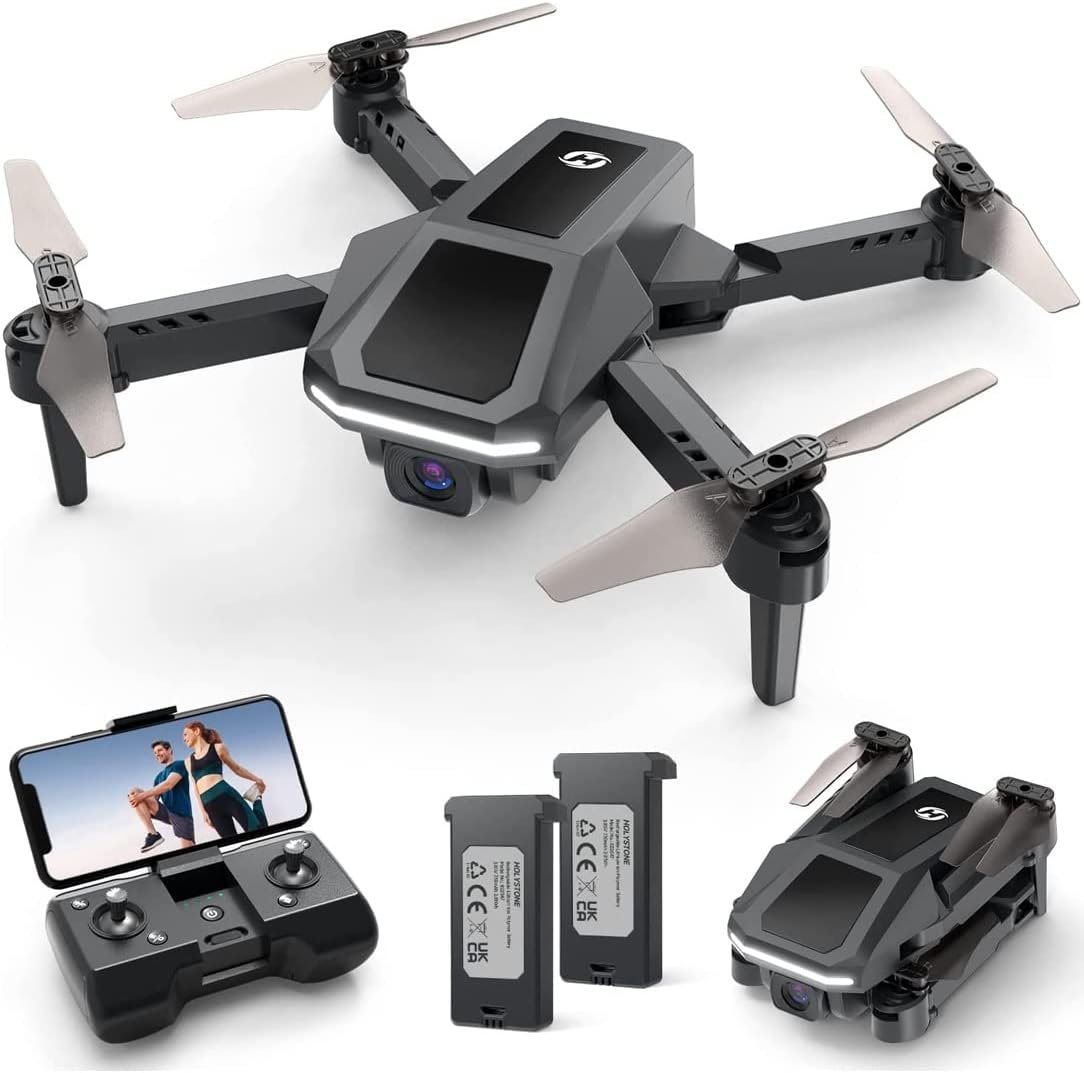 HOLY STONE Drohne (1080P, Faltbare Mini Drohne mit Kamera 1080P RC Quadrocopter Lange Flugzeit) von HOLY STONE