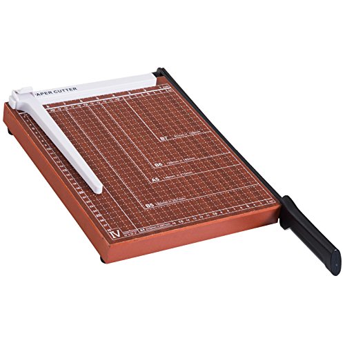 HOMCOM Papierschneidemaschine Hebelschneider Papierschneider bis DIN A4 Metall Braun 48 x 26,5 x 5cm HOMCOM Papierschneidemaschine Hebelschneider Papierschneider bis DIN A4 Metall Braun 48 x 26,5 x 5cm von HOMCOM