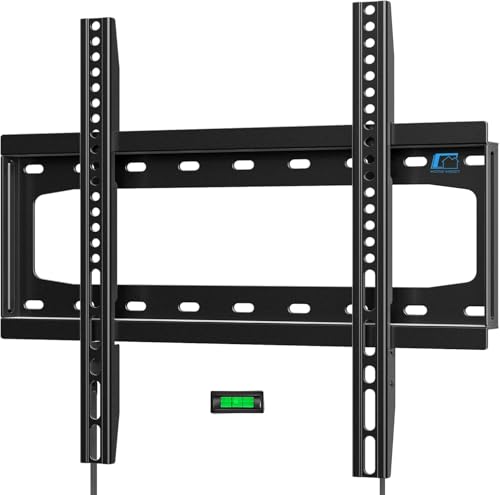 HOME VISION TV Wandhalterung, Feste Ultraslim Fernseher Halterung für 26-55 Zoll Flach & Curved Fernseher/Monitore, bis zu 45kg, max. VESA 400x400mm, Universal Fernsehhalterung für Wand HOME VISION TV Wandhalterung, Feste Ultraslim Fernseher Halterung für 26-55 Zoll Flach & Curved Fernseher/Monitore, bis zu 45kg, max. VESA 400x400mm, Universal Fernsehhalterung für Wand von HOME VISION