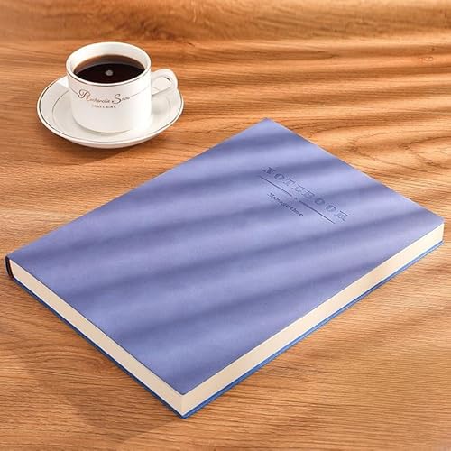 Tagebuch-Notizbücher, 360 Seiten, A4, 100 g/m² Papier, dick liniert, Tagebuch, Notizbuch für Damen und Herren, Tagebücher zum Schreiben, weicher Einband, College-Zubehör für Arbeit, Notizen, perfekt Tagebuch-Notizbücher, 360 Seiten, A4, 100 g/m² Papier, dick liniert, Tagebuch, Notizbuch für Damen und Herren, Tagebücher zum Schreiben, weicher Einband, College-Zubehör für Arbeit, Notizen, perfekt von HOMEBOBO