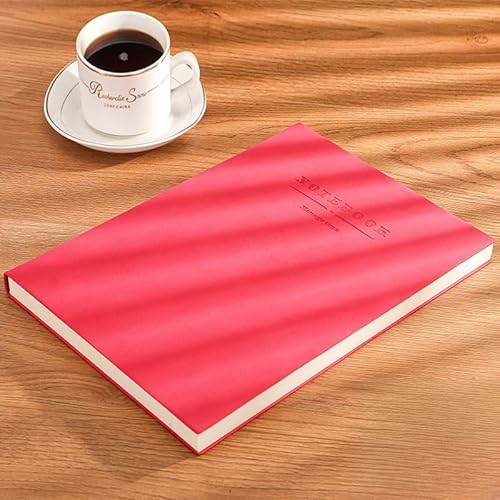 Tagebuch-Notizbücher, 360 Seiten, A4, 100 g/m² Papier, dick liniert, Tagebuch, Notizbuch für Damen und Herren, Tagebücher zum Schreiben, weicher Einband, College-Zubehör für Arbeit, Notizen, perfekt Tagebuch-Notizbücher, 360 Seiten, A4, 100 g/m² Papier, dick liniert, Tagebuch, Notizbuch für Damen und Herren, Tagebücher zum Schreiben, weicher Einband, College-Zubehör für Arbeit, Notizen, perfekt von HOMEBOBO