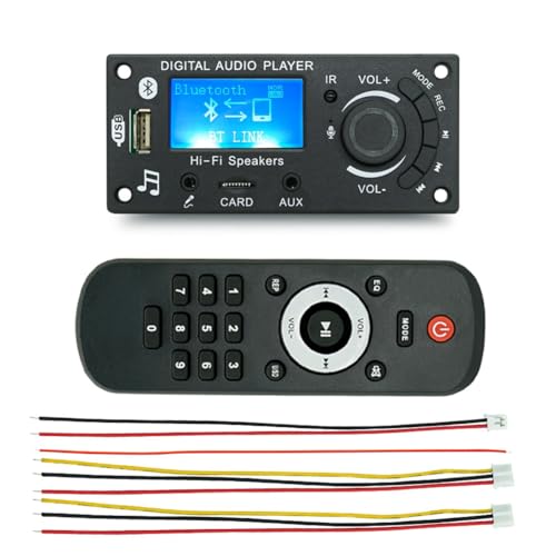 HOMEDEK LCD-Bildschirmanzeige Mp3-Decoder-Board Bluetooth-Modul DIY-Produkte Auto-Audio-Teile Audio-Verstärker-Board von HOMEDEK