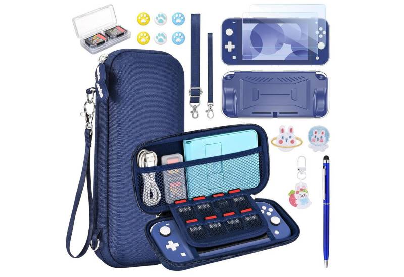HOMELIVE Nintendo-Schutzhülle Switch Lite Hülle - innoAura 17 in 1 Switch Lite Zubehör von HOMELIVE