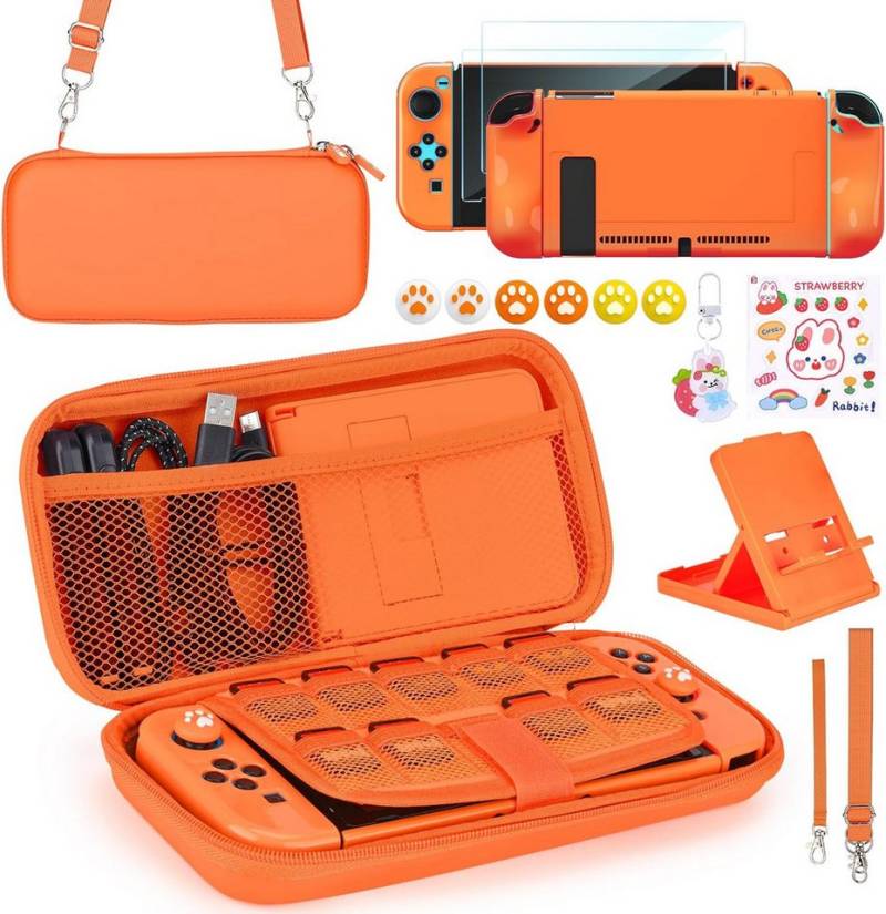 HOMELIVE Nintendo-Schutzhülle Switch Zubehör Bundle, 15 in 1 Switch Zubehör von HOMELIVE