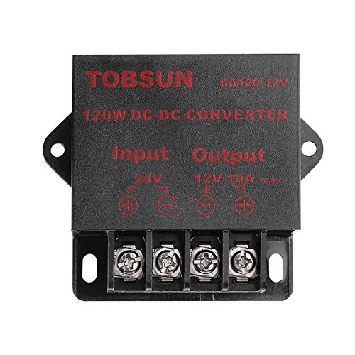 HOMELYLIFE DC 24V auf 12V 10A 120W Spannungswandler Step Down Wandler Transformator Netzteil Regler Voltage Reducer Converter für Auto Motor PKW LKW Kfz von HOMELYLIFE