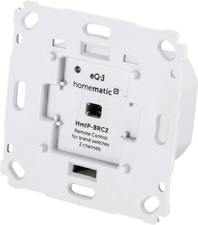 HMIP BRC2 - Wandtaster für Markenschalter - 2-fach von HOMEMATIC IP