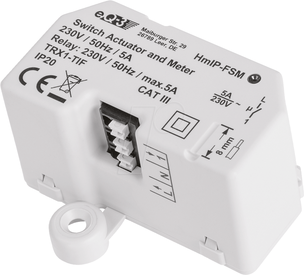 HMIP FSM - Schalt-Mess-Aktor - Unterputz von HOMEMATIC IP