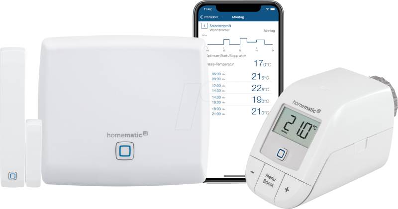 HMIP HAP-SK9 - Set Heizen - easy connect inkl. Access Point von HOMEMATIC IP