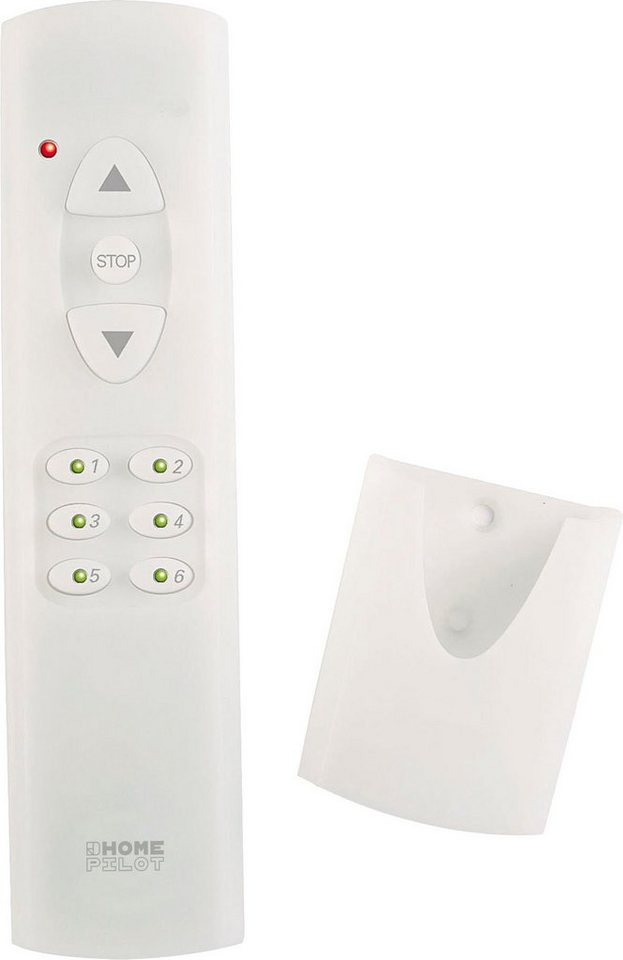 HOMEPILOT Fernbedienung smart 6 Gruppen Fernbedienung (1-in-1) von HOMEPILOT