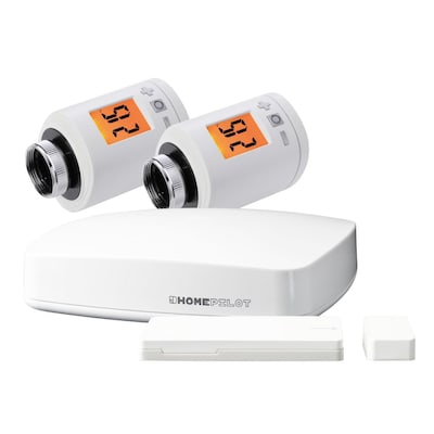 Homepilot Starter Set Smarte Heizung • 2 Thermostate • Tür-/Fensterkontakt Homepilot Starter Set Smarte Heizung • 2 Thermostate • Tür-/Fensterkontakt von HOMEPILOT