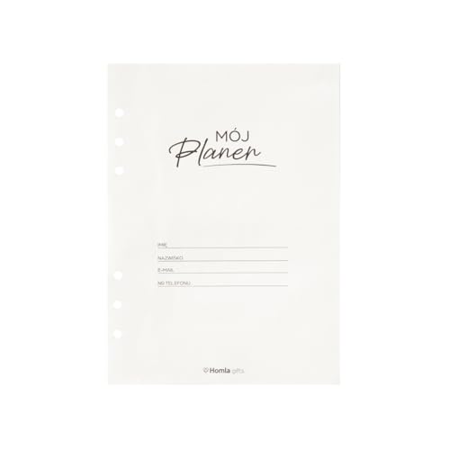 Homla INSERTI Papierplaner Nachfüllpack, Weiß, Saison G2 24/25, 100% Papier Homla INSERTI Papierplaner Nachfüllpack, Weiß, Saison G2 24/25, 100% Papier von HOMLA