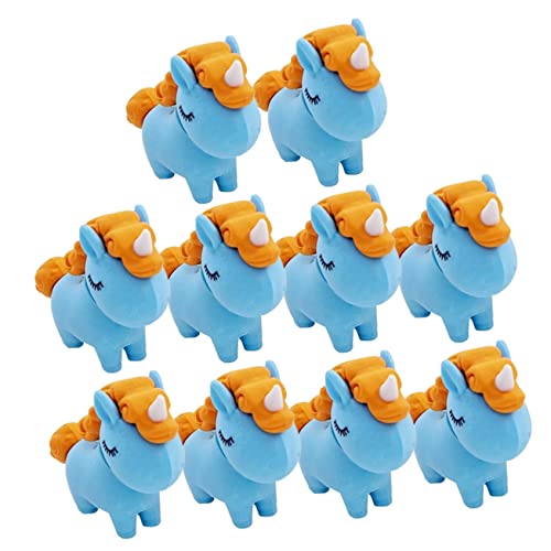 HOMOBABE 10Stücke Teiliges Einhorn Radiergummis für Kreative Schulmaterialien Belohnung für Mitgebsel für Kindergeburtstag und Lustig für Täglichen HOMOBABE 10Stücke Teiliges Einhorn Radiergummis für Kreative Schulmaterialien Belohnung für Mitgebsel für Kindergeburtstag und Lustig für Täglichen von HOMOBABE