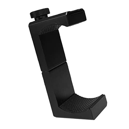 HOMOBABE 1Stück Aluminiumlegierung Handyhalter mit Schraubkupplung Verstellbar für Stative Selfie Sticks für Smartphones Geschenkidee für Freunde Familie Schwarz HOMOBABE 1Stück Aluminiumlegierung Handyhalter mit Schraubkupplung Verstellbar für Stative Selfie Sticks für Smartphones Geschenkidee für Freunde Familie Schwarz von HOMOBABE