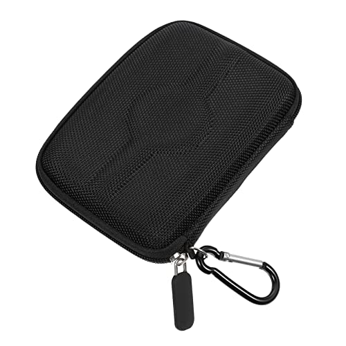 HOMOBABE 1Stück Datenkabelbeutel für Powerbank Praktische Aufbewahrungstasche Schwarz Robuste Schutzhülle für Ladekabel Festplatte Kopfhörer für Reisen Büro Langlebig von HOMOBABE