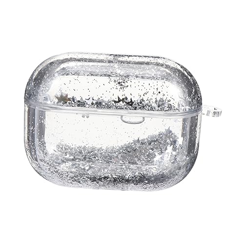 HOMOBABE 1Stück Quicksand Ohrhörer Schutzbox für Hartschalenetui mit Funkelndem Design Stoß Kratzschutz Praktisch von HOMOBABE