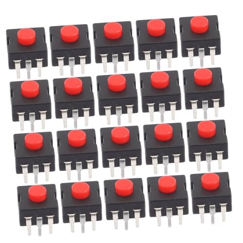 HOMOBABE 20Stücke Taschenlampen Mini Drucktaster Robuster Fackelschalter aus Pbt Einfacher Einbau Vielseitig Einsetzbar für Taschenlampen LED Beleuchtung HOMOBABE 20Stücke Taschenlampen Mini Drucktaster Robuster Fackelschalter aus Pbt Einfacher Einbau Vielseitig Einsetzbar für Taschenlampen LED Beleuchtung von HOMOBABE