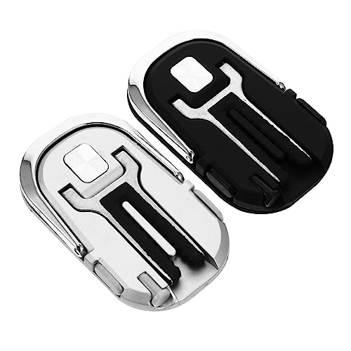 HOMOBABE 2Stücke Multifunktionale Autotelefonhalterung Telefonringhalter für Sicheres Navigieren Halten Verschiedene Smartphones von HOMOBABE