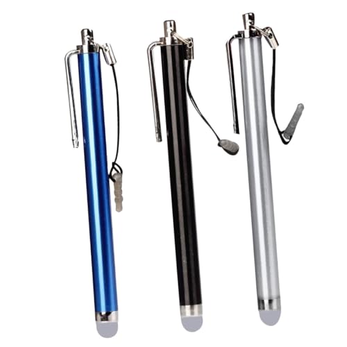 HOMOBABE 3Stücke Touchscreen Stift mit Ersatzspitzen Stylus Pen für Tablets Laptops Präzise Eingabe Langlebig Leicht Schwarz HOMOBABE 3Stücke Touchscreen Stift mit Ersatzspitzen Stylus Pen für Tablets Laptops Präzise Eingabe Langlebig Leicht Schwarz von HOMOBABE