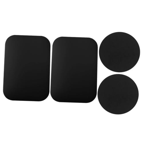 HOMOBABE 4Stücke Telefon Magnetplatten Handymagnet Fürs Auto Metallplatten Für Smartphone Halterungen Matte Schwarze Aufkleber Kompatibel Mit Smartphones HOMOBABE 4Stücke Telefon Magnetplatten Handymagnet Fürs Auto Metallplatten Für Smartphone Halterungen Matte Schwarze Aufkleber Kompatibel Mit Smartphones von HOMOBABE
