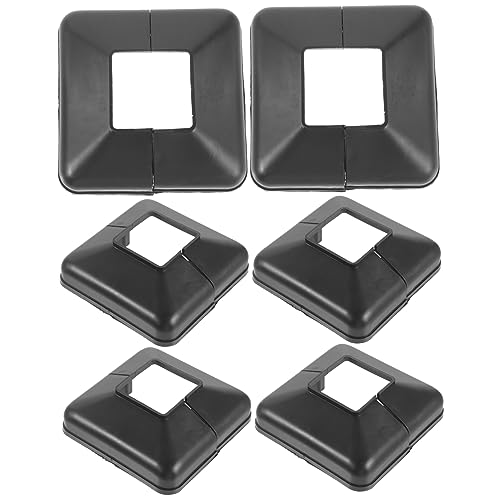 HOMOBABE 6Stücke Geteilte Pfostenabdeckung für Zaunpfosten Vinyl Pfostenkappen mit Rutschfestem Design Dekorative Abdeckung für Treppe Geländer für Pfosten HOMOBABE 6Stücke Geteilte Pfostenabdeckung für Zaunpfosten Vinyl Pfostenkappen mit Rutschfestem Design Dekorative Abdeckung für Treppe Geländer für Pfosten von HOMOBABE