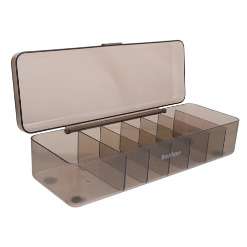 HOMOBABE Kabelmanagementbox aus Hochwertigem Fächer Elektronik Organizer für Kabel Ladegeräte Kopfhörer Büromaterial für Home Office Schreibtischorganisation von HOMOBABE