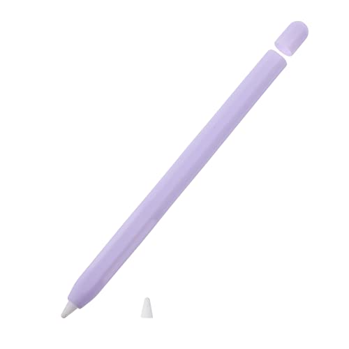 HOMOBABE Silikon Stylus Hülle Frischlila Bleistiftabdeckung Kompatibel mit Pencil rutschfest Waschbar Leicht zu Greifen Pen Cap Stiftschutz für Sicheren HOMOBABE Silikon Stylus Hülle Frischlila Bleistiftabdeckung Kompatibel mit Pencil rutschfest Waschbar Leicht zu Greifen Pen Cap Stiftschutz für Sicheren von HOMOBABE