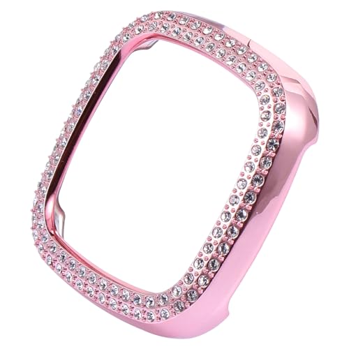 HOMOBABE Smartwatch Schutzhülle für Sense Elegantes Design mit Doppeltem Strass Roségold Kratzfest Langlebiges Uhrengehäuse HOMOBABE Smartwatch Schutzhülle für Sense Elegantes Design mit Doppeltem Strass Roségold Kratzfest Langlebiges Uhrengehäuse von HOMOBABE