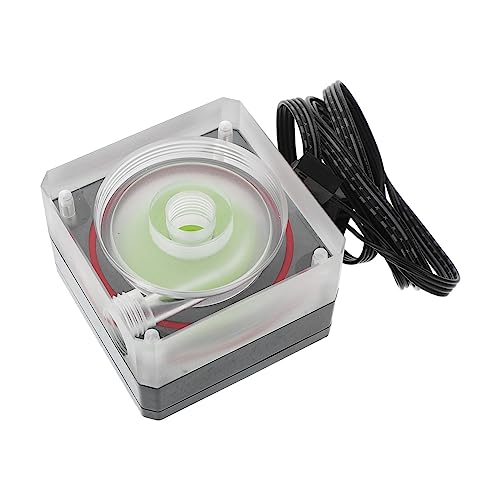 HOMOBABE Wasserkühlkit CPU Wasserkühler mit Pumpenflussrate Pwm Unterstützung Langlebig für PC Wasserkühlung Verarbeitung Geräusche HOMOBABE Wasserkühlkit CPU Wasserkühler mit Pumpenflussrate Pwm Unterstützung Langlebig für PC Wasserkühlung Verarbeitung Geräusche von HOMOBABE