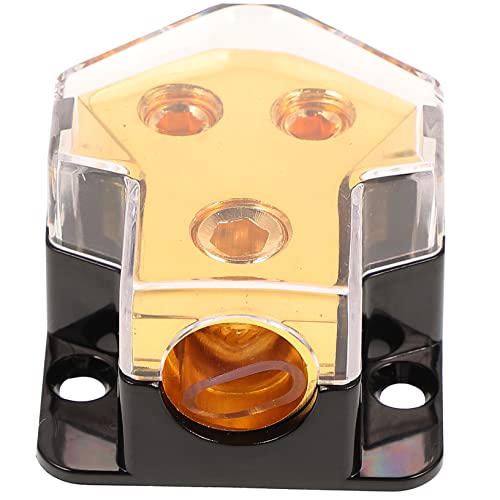 HOMOCONO 1 EIN Punkt Zwei Anschlusskasten Car Audio Verteilerblock Car Verstärker Verteilerblock Batterie Verteilerblock Verteilerblock Car Audio Masseverteilerblock von HOMOCONO