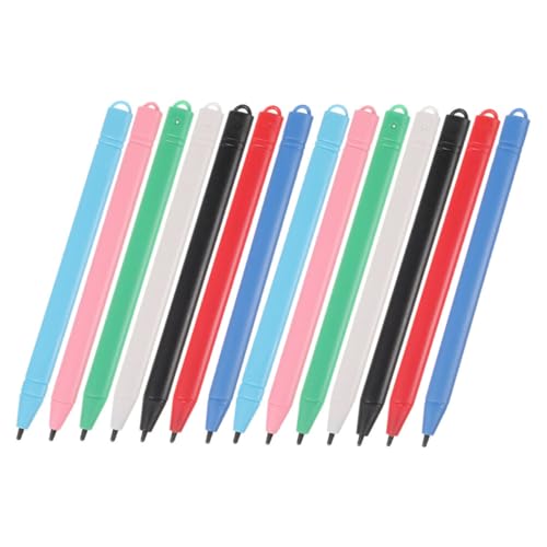 HOMOCONO 14 Stück Stylus Stifte Für LCD Tablet Bildschirme, Doodle Board Stifte, Schreibtablett Stifte, Stylus Stifte Für Schreibtabletts, Universal Stifte, LCD Tablet Stifte von HOMOCONO
