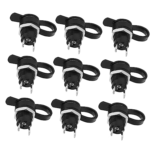 HOMOCONO 24pcs Dc-steckdosen Und Staubdichte Kappen Weibliche Panel-Mount- von HOMOCONO