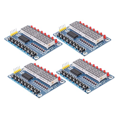 HOMOCONO Integrierter Mikrocontroller 8 Tm1638 -anzeigemodul Tasten Einfach Zu Bedienen HOMOCONO Integrierter Mikrocontroller 8 Tm1638 -anzeigemodul Tasten Einfach Zu Bedienen von HOMOCONO