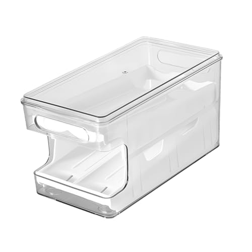 HOMOCONO Spender Für Kühlschrank Große Kapazität Lagerung Doppel-schicht Organizer Slide Design HOMOCONO Spender Für Kühlschrank Große Kapazität Lagerung Doppel-schicht Organizer Slide Design von HOMOCONO