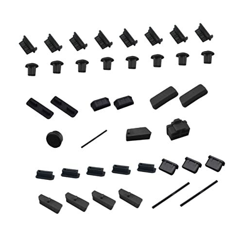 HOMOCONO Staubschutz Stopfen Set Für PC Motherboard USB Port Abdeckungen Computer Zubehör Staubschutz Für Anschlüsse Schutzkappen Für Motherboard Ports von HOMOCONO