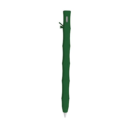 HOMOCONO Silikon-stifthüllen Stylus-hülle Textur Passend für Bleistift 1/2 Scratch-grün von HOMOCONO