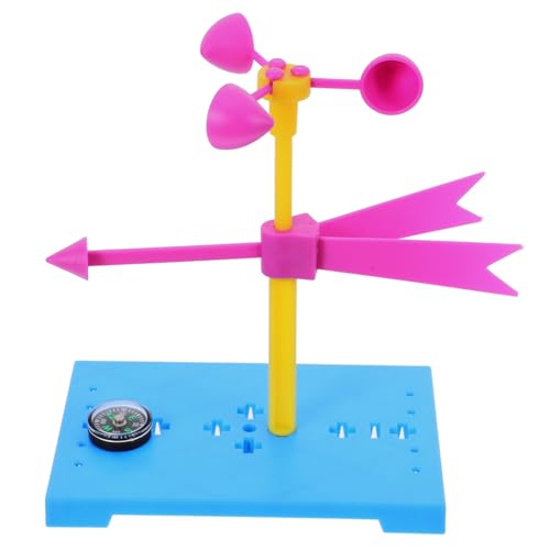 HOMOCONO Windfahnen-bausatz Für Kinder DIY Wetterstation Für Pädagogische Experimente Windfahnen-modellspielzeug Aus Kunststoff Für Mint-projekte HOMOCONO Windfahnen-bausatz Für Kinder DIY Wetterstation Für Pädagogische Experimente Windfahnen-modellspielzeug Aus Kunststoff Für Mint-projekte von HOMOCONO