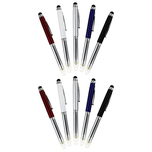 10st Kapazitiver Stift Flair-stifte Tablet-Stift Stift Für Zeichenbrett Eingabestifte Tablets Digitaler Stift Bildschirmstift Stift Für Digitales Zeichengerät Zappeln Stahl Black HOMSFOU 10st Kapazitiver Stift Flair-stifte Tablet-Stift Stift Für Zeichenbrett Eingabestifte Tablets Digitaler Stift Bildschirmstift Stift Für Digitales Zeichengerät Zappeln Stahl Black HOMSFOU von HOMSFOU