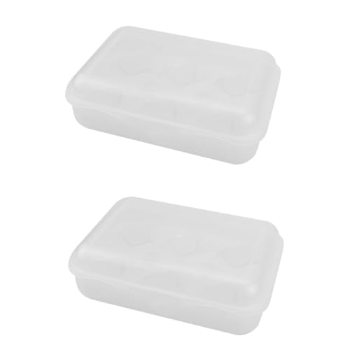 2Er-Box Druckfester Eierkarton Eierhalter für die Küche Tragbarer Eierbehälter Eierwagen reisen Reisebehälter egg holder eggholder Desktop-Eierhalter klare Eierschale Plastik Weiß HOMSFOU 2Er-Box Druckfester Eierkarton Eierhalter für die Küche Tragbarer Eierbehälter Eierwagen reisen Reisebehälter egg holder eggholder Desktop-Eierhalter klare Eierschale Plastik Weiß HOMSFOU von HOMSFOU