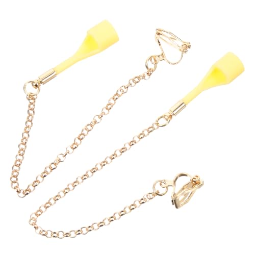 HOMSFOU 1 Paar Anti Lost Serie Pfirsich Herz Kettenohrringe Stilvolle Damen Ohrringe Mode Ohrring Drahtloser Kopfhörer Accessoires Exquisite Ohrringe Kopfhörer Zubehör Goldenes Kupfer HOMSFOU 1 Paar Anti Lost Serie Pfirsich Herz Kettenohrringe Stilvolle Damen Ohrringe Mode Ohrring Drahtloser Kopfhörer Accessoires Exquisite Ohrringe Kopfhörer Zubehör Goldenes Kupfer von HOMSFOU
