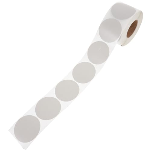 HOMSFOU 1 Rolle Thermoaufkleber selbst Etiketten leer Klebstoff Thermal- Klebeetikett rundes Etikett Express-Etikett thermisches Etikett Aufkleberpapier Preisaufkleber Grey HOMSFOU 1 Rolle Thermoaufkleber selbst Etiketten leer Klebstoff Thermal- Klebeetikett rundes Etikett Express-Etikett thermisches Etikett Aufkleberpapier Preisaufkleber Grey von HOMSFOU