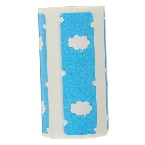 HOMSFOU 1 Rolle Thermoetikettenpapier Fotopapier Thermodruckpapiere Thermalpapier Für Kamera Wärmeleitpapier Kamera Thermaldruckkamera Photopapier Sofortbildkamera-papier Thermopapier Blau von HOMSFOU